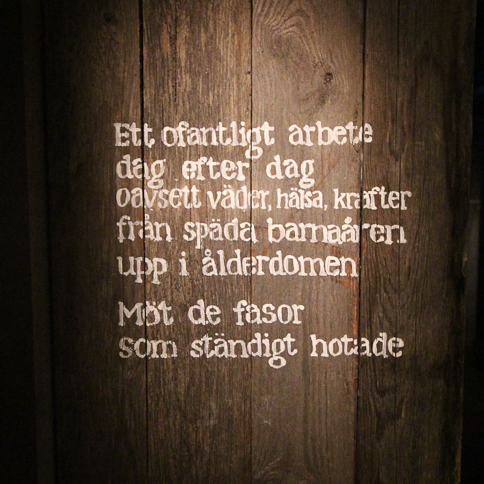 Interiör, museet.
