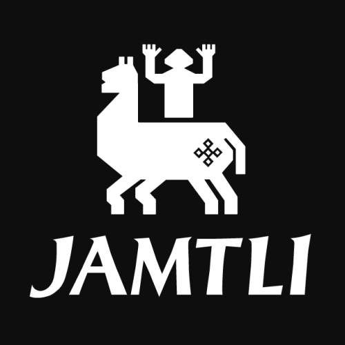 Jamtli logotyp, svart