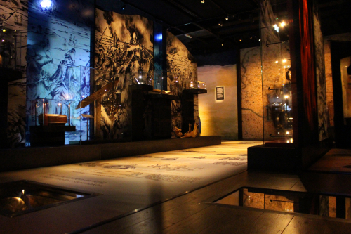 Kulturhistoriska basutställningarna, Krigstider